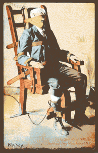 Waiting in the electric chair