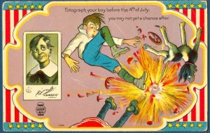 4th-july-1908-1915 Vintage 4th of July Postcard