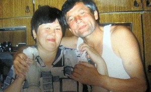 Fagilyu Mukhametzyanov and her hubby before she "died"...