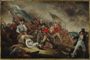 "The Death of General Warren at the Battle of Bunker Hill" by John Trumbull. 